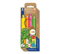 Staedtler 140 lápices de colores c4p1 noris junior 3 en 1 para niños
