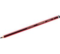 Staedtler 143632 Lápiz de Madera, 6B, Color Negro y Rojo