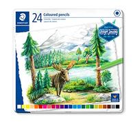 Staedtler Lápices de colores 146C M24 Design Journey Caja metálica 24 colores surtidos