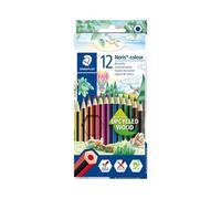 Staedtler – Lápices de colores – Caja de cartón con 12 lápices surtidos