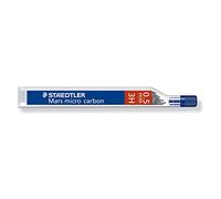 Staedtler Juego de 6 estuches de 12 minas micro carbono 0,5 mm 3H