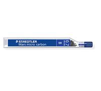 Staedtler Recambio para lápices Mars Micro Carbon 250 0,7 mm B – 4 tubos (48 plomos)