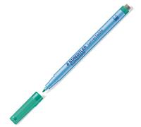 Staedtler 305 M-5 Lumocolor Lámina Corregible Punta M, Aproximadamente 1 mm, Paquete de 10 en Caja de Cartón, Verde