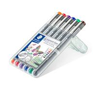 Staedtler Rotuladores 30805-SSB6 0.5 mm Multicolor Paquete de 6