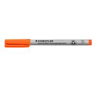 STAEDTLER 311-4 Lumocolor - Lápiz universal (punta S, 0,4 mm, 10 unidades), color naranja