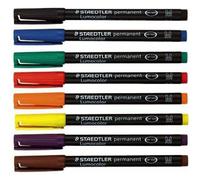 STAEDTLER 317 WP8 STAEDTLER Lumocolor Folienstifte-Set farbsortiert permanent 8 St.