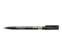 STAEDTLER 319 S 9 - Rotulador de punta fina universal LUMOCOLOR PERMANENT Special - Negro, 0,4 mm