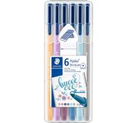 Staedtler 323sb6cs12 triplus color - estuche exclusivo box con 6 rotul