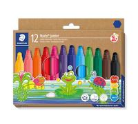 STAEDTLER 329 C12 ST Noris Junior - Bolígrafos de punta de fibra