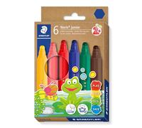 STAEDTLER 329 C6 ST Noris Junior - Bolígrafos de punta de fibra