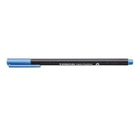 STAEDTLER 334 32. Rotuladores Triplus Fineliner. Caja con 10 marcadores de color azul cielo.