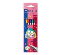 Staedtler Rotulador fineliner Triplus 334 bk5 – Set Celebration – Cuerpo triangular