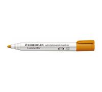 STAEDTLER LumoColor 351-4. Rotuladores para pizarra blanca. Paquete de 10 unidades de color naranja.