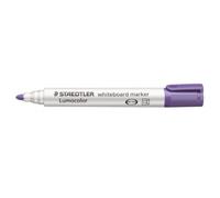 STAEDTLER LumoColor 351-6. Rotuladores para pizarra blanca. Paquete de 10 unidades de color violeta