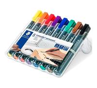 Staedtler 352 wp8 marcador permanente negro, azul, marrón, verde, nar