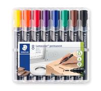 Staedtler 352 wp8 marcador permanente negro, azul, marrón, verde, nar
