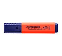 STAEDTLER 364-2 - Pack de 10 marcadores fluorescente, color Rojo
