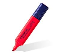 STAEDTLER 364 C-200 VE - Rotulador fluorescente Textsurfer Classic, Marcador de color rojo intenso