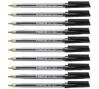 STAEDTLER 430 Medium Negro (paquete de 10)