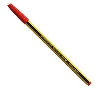Staedtler Bolígrafo 434M – punta resistente – color rojo