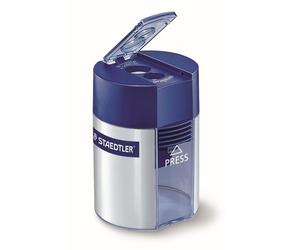 Staedtler 512 001 sacapuntas sacapuntas manual azul, plata