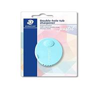 STAEDTLER 512 PS2 BKPA - Afilalápices de doble agujero con depósito para las virutas.