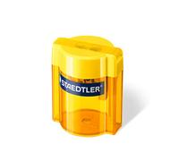 STAEDTLER 513 006 Sacapuntas doble con depósito - 4 colores, hasta 11,2 mm