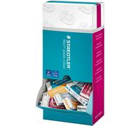 STAEDTLER 526E1 CA40, goma de borrar de plástico Mars, color: amarillo, presentación en expositor