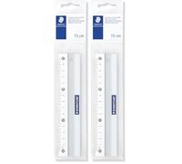 Staedtler 563 15 - Regla de metal 15cm (Paquete de 2)
