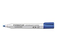 Staedtler 720934 - Marcador para pizarra, punta redonda, color azul
