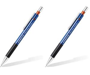 STAEDTLER 7755BK25DA - Portaminas (con minas de recambio, 0,5) (Paquete de 2)