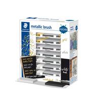 STAEDTLER® 8321-SCA70: Set de pinceles metálicos y blancos, 70 unidades