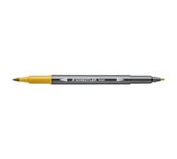 STAEDTLER aquarell Journey 3001-16 - Rotulador de doble fibra (punta fina, punta fina y punta de pincel flexible, 10 rotuladores docker)