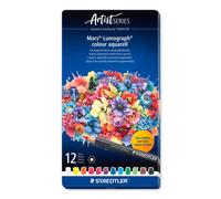Staedtler Mars Lumograph Aqua 12 Pcs Pencil Multicolor Niños