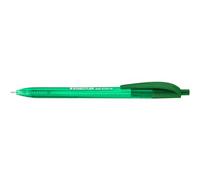 STAEDTLER ball 4230 M 4230 M-5 - Bolígrafo triangular, ancho de línea M aprox. 1,00 mm, para escritura relajada, color verde, ancho de línea M, caja plegable, 10 bolígrafos