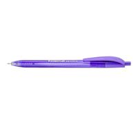 STAEDTLER ball 4230 M 4230 M-6 Bolígrafo triangular, ancho de línea M aprox. 1,00 mm, para escritura relajada, producto único, color lila, ancho de línea M, caja plegable, 10 bolígrafos