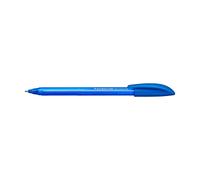 STAEDTLER Bolígrafo triangular, color de escritura azul, ancho de línea M aproximadamente 1,0 mm, para una escritura relajada, 10 bolígrafos azules en estuche de cartón, 4320 M-3
