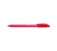 STAEDTLER Bolígrafo triangular, color de escritura rojo, ancho de línea M aproximadamente 1,0 mm, para una escritura relajada, 10 bolígrafos rojos en estuche de cartón, 4320 M-2