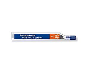 STAEDTLER BOETE … minas"Marte micro carbon" Diámetro de minas: 0,9 mm, Graduaciones: B contenido: 12 piŠces (250 09-B)
