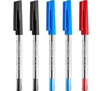 Staedtler Bolígrafo mediano de 0,5 mm, 430 unidades, tinta negra, azul y roja, paquete de 5