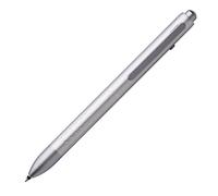 STAEDTLER Bolígrafo multifunción de grado Avant Light Cool Silver, tinta roja y lápiz mecánico de 0,5 mm (927AGL-S)
