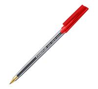 STAEDTLER - Bolígrafo Stick 430 de Punta Media Color Rojo