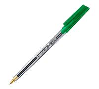 STAEDTLER - Bolígrafo Stick 430 de Punta Media Color Verde