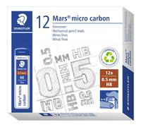 Staedtler Caja de 12 Tubos de Minas 0.5 Mm HB - Gris