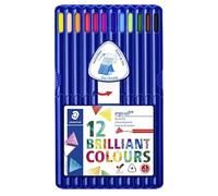 Staedtler Lápices de colores Ergo Soft – 12 unidades, Multicolor
