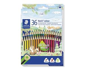 Staedtler Colored Pencil Noris Upcycled Wood triangular (36)