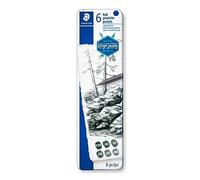 Staedtler mars lumograph pure graphite 100g pack de 6 lapices de grafi