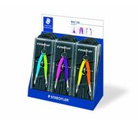 Compas Staedtler Mars 556 Neon Bigotera Expositor De 9