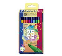 Staedtler Rotuladores de punta de fibra Triplus 323 C10 TA Colour Limited Edition 1 mm, 8+2 gratis