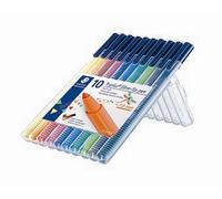Staedtler Fiberpen Triplus Color 1.0mm, set of 10.